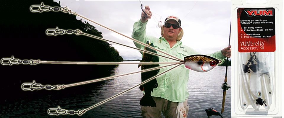 Top Castable Umbrella Rigs for Bass